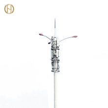 20-45meters Galvanized High Mast  Pole